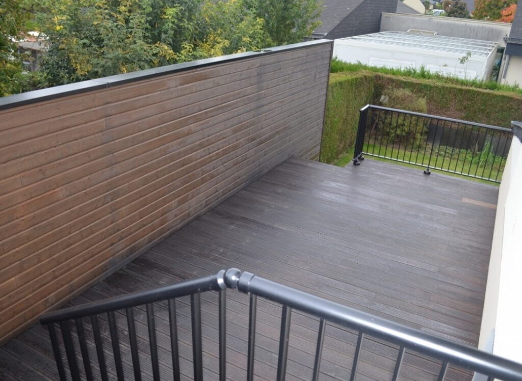 Fabrication Et Pose De Terrasse Bois En Ille 1179 L