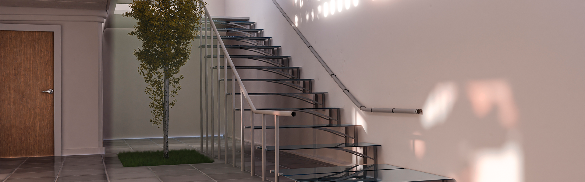 Escalier sur mesure à Châteaugiron - MD MENUISERIE